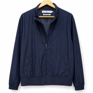 Tommy Hilfiger Women's Navy Full Zip Lightweight Jacket 3X Plus Size